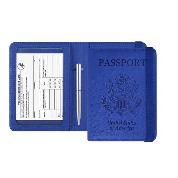 Leather Passport Cover  - Picture 1 of 5